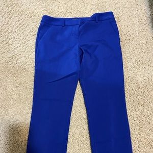 Express Royal blue work pants size 4